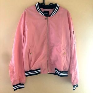 Pink Bomber Jacket